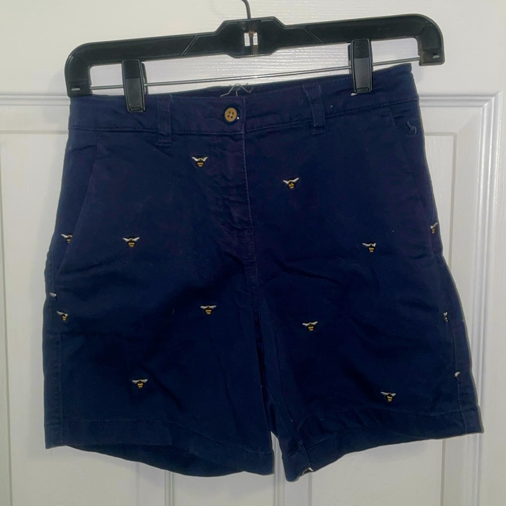 Joules Stretch Chino Cruise Shorts, Bumble Bee, Size 4